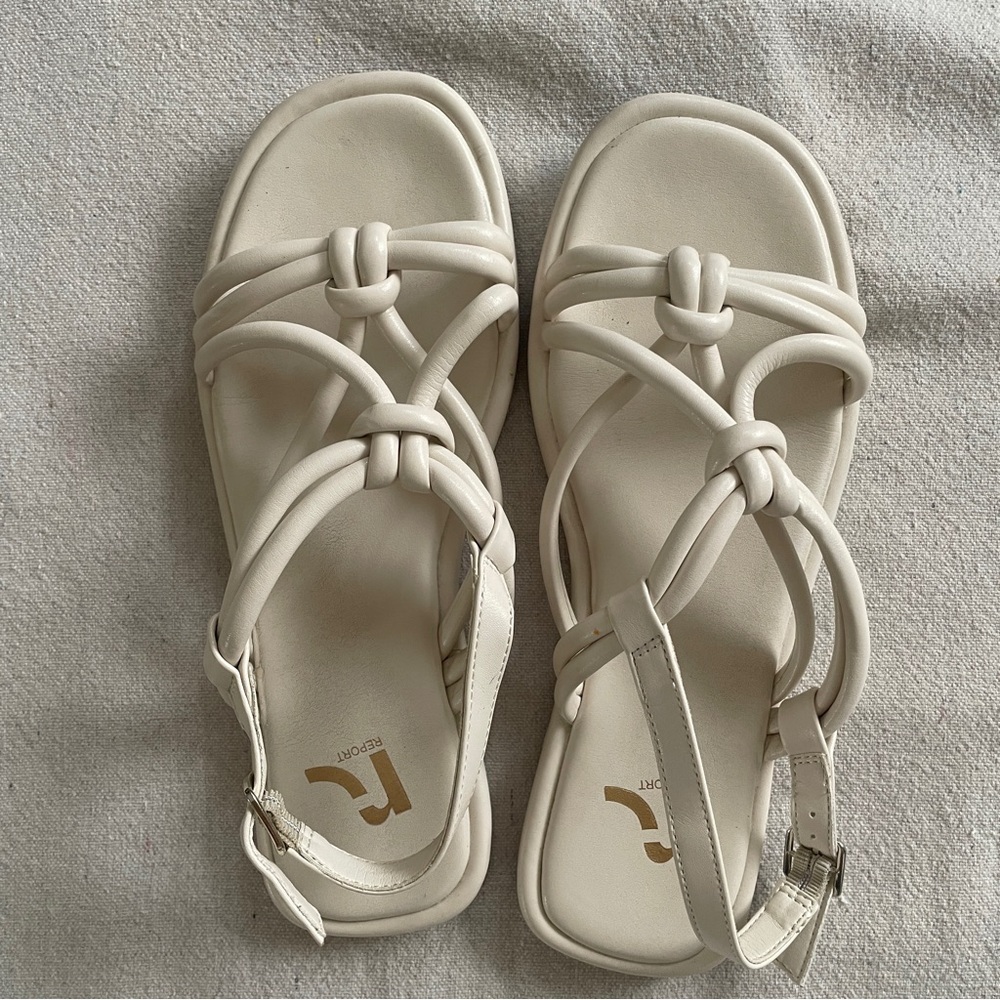 Women's Cream Sandals
